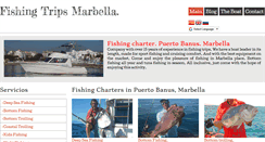 Desktop Screenshot of marbellafishingcharter.com